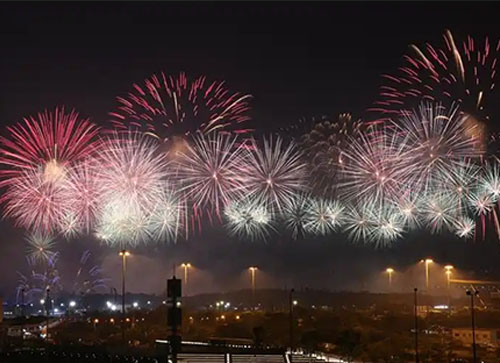 余干县焰火晚会